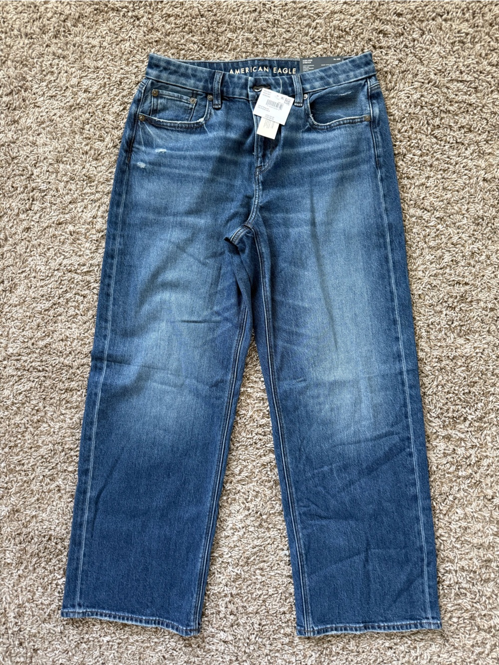 AE Curvy Stovepipe Jeans NWT